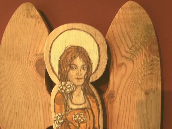 malarstwo na drewnie - anioł 22a.jpg